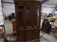 China hutch with glass shelves