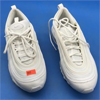 Ladies Nike White Leather Air Max Shoes Sz 6.5