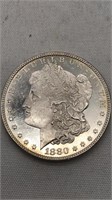 1880 - O Morgan Dollar Coin