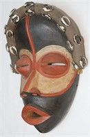 Carved Wooden Mask(Dan Tribe, Ivory Coast)