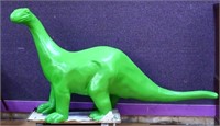 48in tall, 8ft long cast aluminum dinosaur