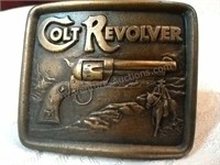 Colt Revolver Belt Buckle