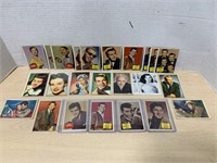 1950s Music/TV/Movie star cards (lot of 25)