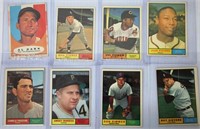 1961 Topps Baseball Card Lot of 8