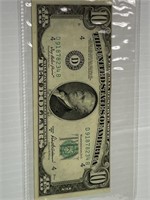 1950 B $10 Bill