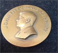 1961  John Fitzgerald Kennedy Inaugural Bronze