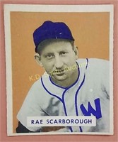 Rae Scarborough Baseball Card -