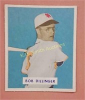 Bob Dillinger Baseball Card