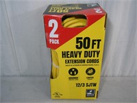 Pack of 2 brand new super duty Extension 50 Ft ea