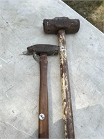 Sledge Hammer & Small 3lb. Hammer