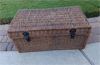 Large Wicker Trunk