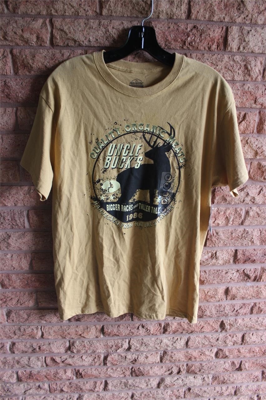 New Medium Mossy Oak Uncle Bucks T Shirt