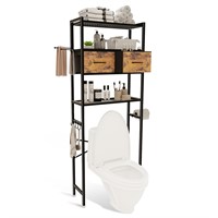 HWRHTR Over The Toilet Storage Cabinet - Metal Bat