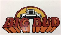 Beautiful Heavy Steel Big Bud Tractor Sign