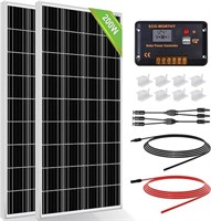 Eco-worthy 200 Watts 12 Volt/24 Volt Solar Panel