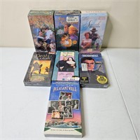 (10) SEALED VHS Tapes