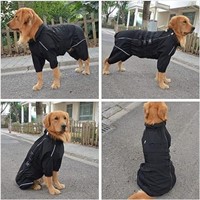 3XL Dogs Waterproof Jacket, Lightweight Waterproof