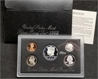 1992 US Mint Silver Proof Set MIB w/COA