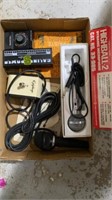 2 dynamic microphones, switch pedal, metronome,