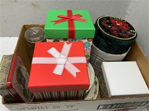 Lot Of Christmas Boxes