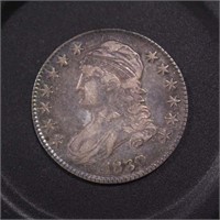 US Coins 1830 Bust Half Dollar, circulated