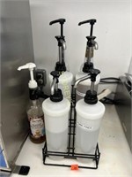 Asst Coffee Syrups & Stand