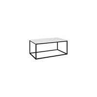 WE Furniture 42" Mixed Material Coffee Table -