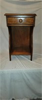 Mahogany Dovetailed Night Stand with Drawer