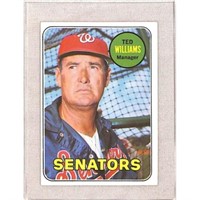 1969 Topps Crease Free Ted Williams