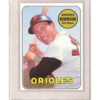 1969 Topps Crease Free Brooks Robinson