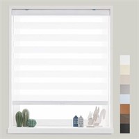 FOIRESOFT Cordless Custom Zebra Roller Shades ande