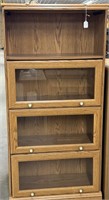 Barrister Compartment covered bookcase