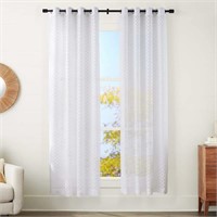 Sheer Window Panel Pair with Grommets