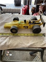 Vintage toy race car