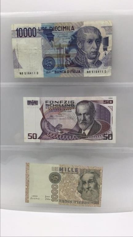 Foreign currency lot