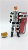 Matt Mason Action Figure & Helmet, 1966 Mattel