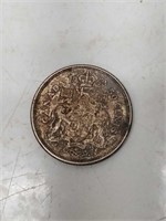 1963 Silver Canadian 50 Cent Piece