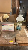 Hurricane Lamps, Platter