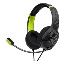PDP AIRLITE Wired Headset: Electric Carbon - Xbox