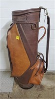 Sports Network Leather Golf Bag