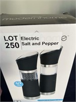 Electric Salt and Pepper Mills New