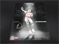 CARDALE JONES SIGNED 8X10 PHOTO OHIO STATE