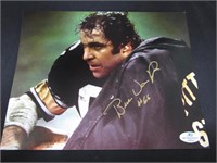 BRUCE VAN DYKE SIGNED 8X10 PHOTO STEELERS COA