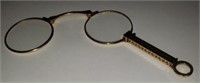 Antique 14k Yellow Gold Collapsible Eyeglasses