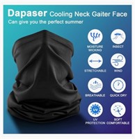 Cooling Neck Gaiter Face Mask for Men Women