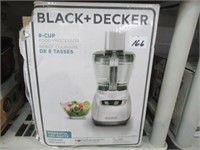 UNTESTED Black+Decker 8 Cup Food Processor