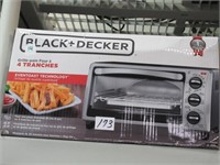 UNTESTED Black+Decker Silver Toaster Oven
