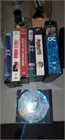 Vhs and DVD lot