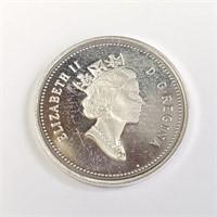 Silver Canadian 5Cent 5.3G  Coin