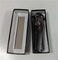 New in Box Stainless Steel Angel of Death Knife